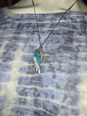Fifth Avenue Collection "One of a Kind" Angel Wing Necklace New With Tags